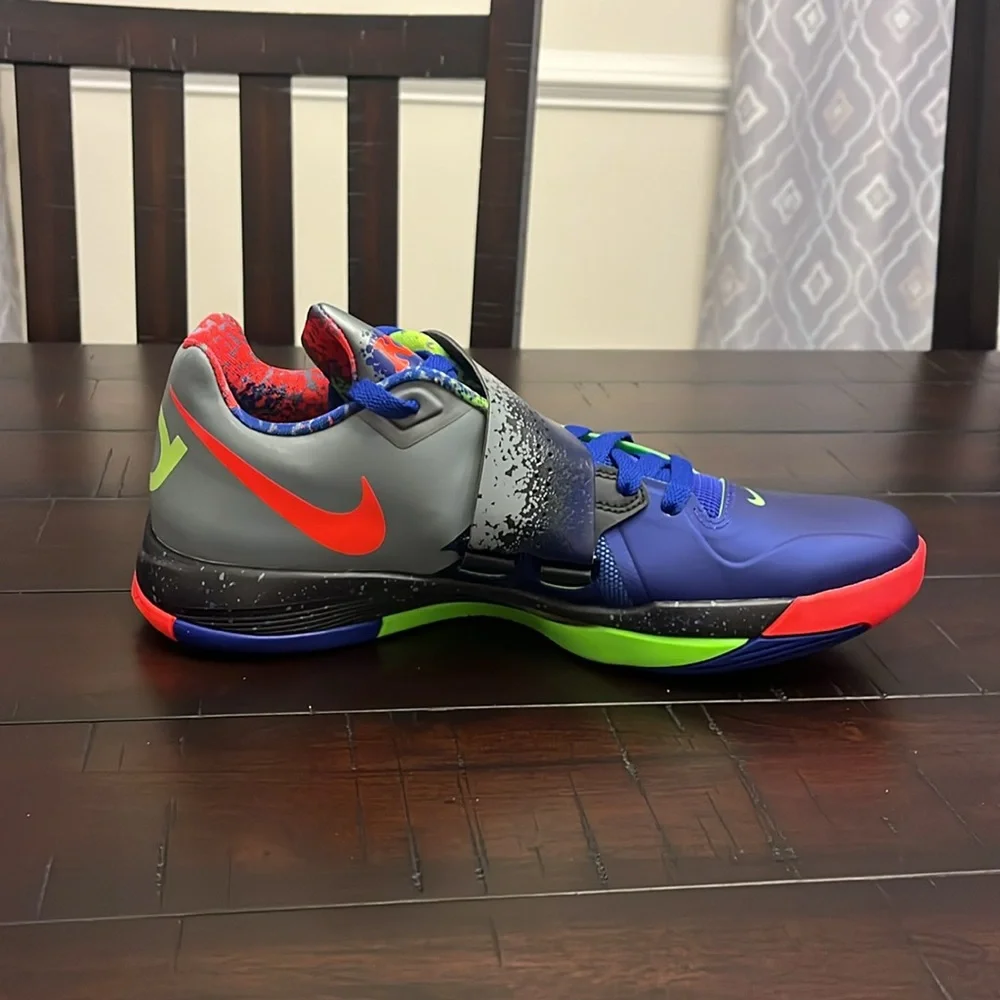 Nike KD IV Nerf Shoes Sneakers new FQ8180 400 Men’s Size 9.5